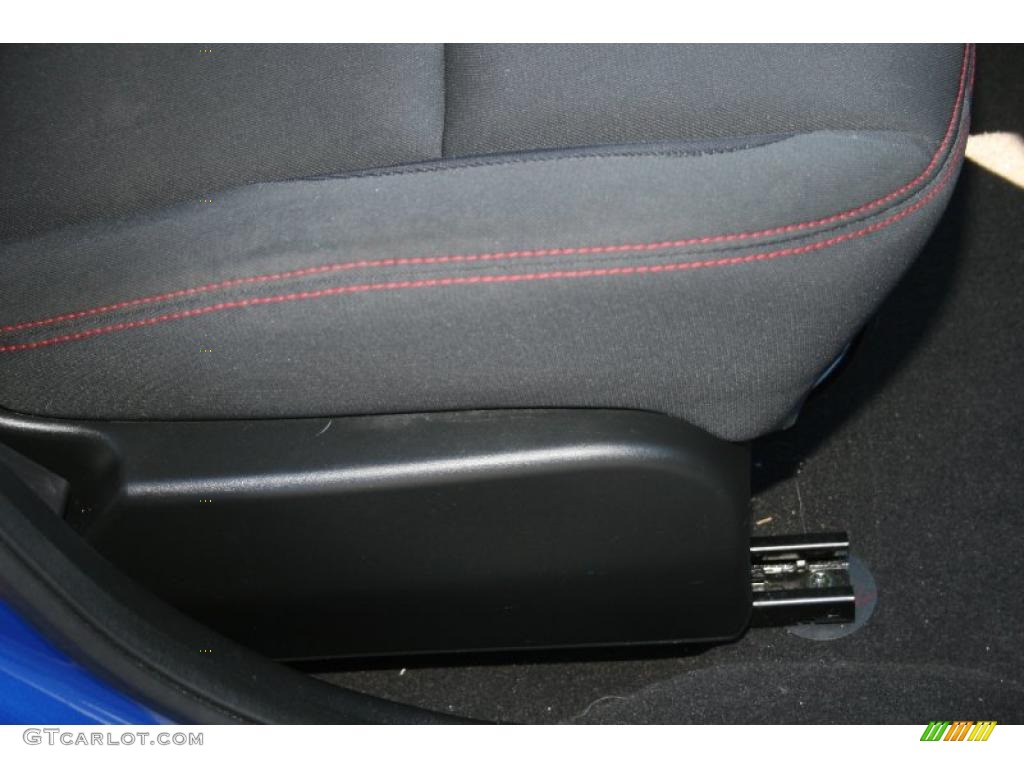 2008 Sentra SE-R - Sapphire Blue / SE-R Charcoal photo #25
