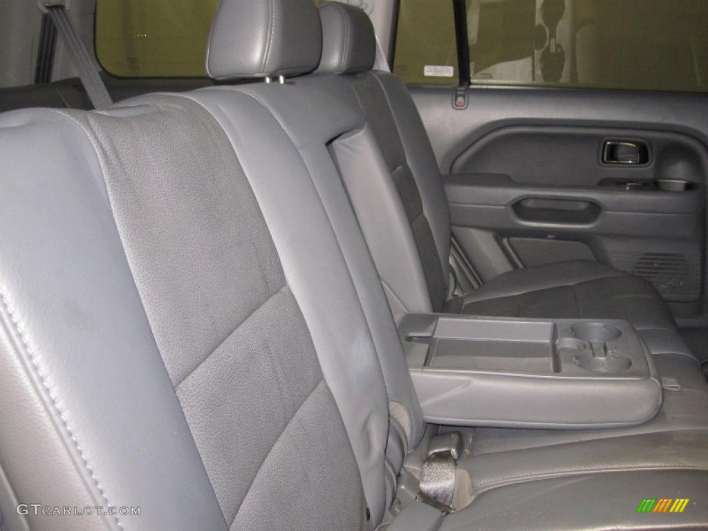 2007 Pilot EX-L 4WD - Nimbus Gray Metallic / Gray photo #7
