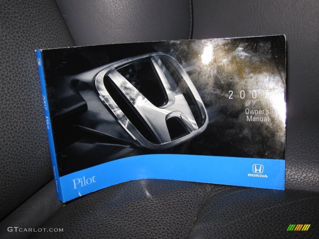 2007 Pilot EX-L 4WD - Nimbus Gray Metallic / Gray photo #10