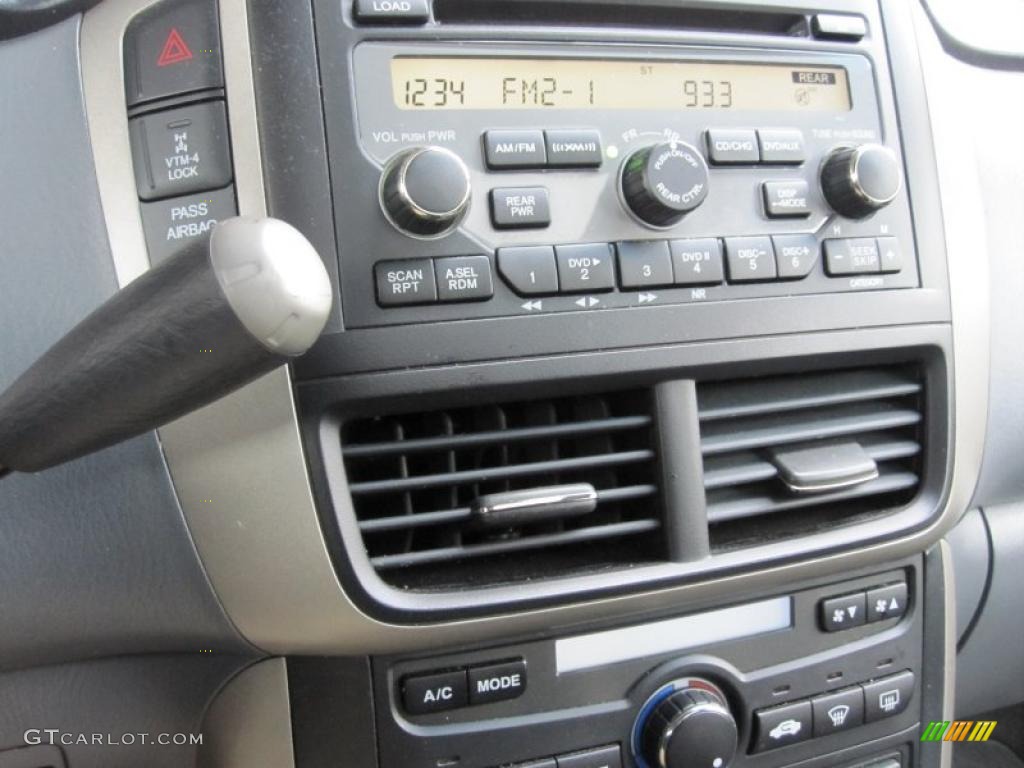 2007 Pilot EX-L 4WD - Nimbus Gray Metallic / Gray photo #13