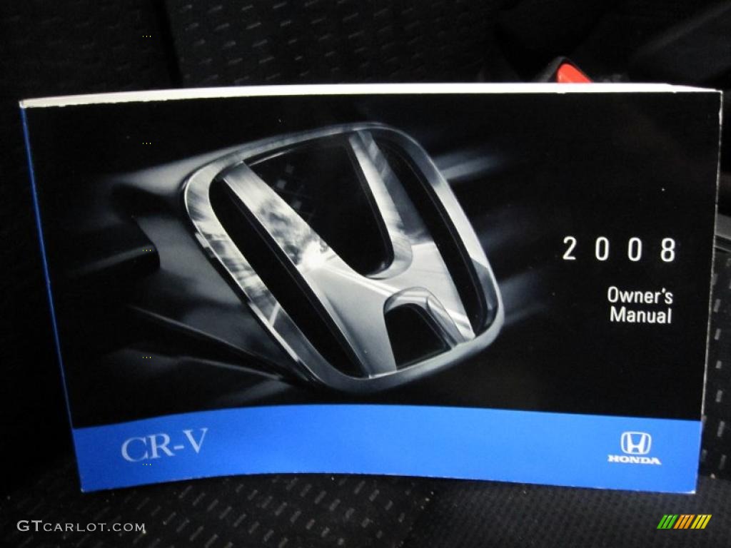 2008 CR-V EX 4WD - Royal Blue Pearl / Black photo #9