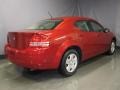 2008 Inferno Red Crystal Pearl Dodge Avenger SE  photo #3