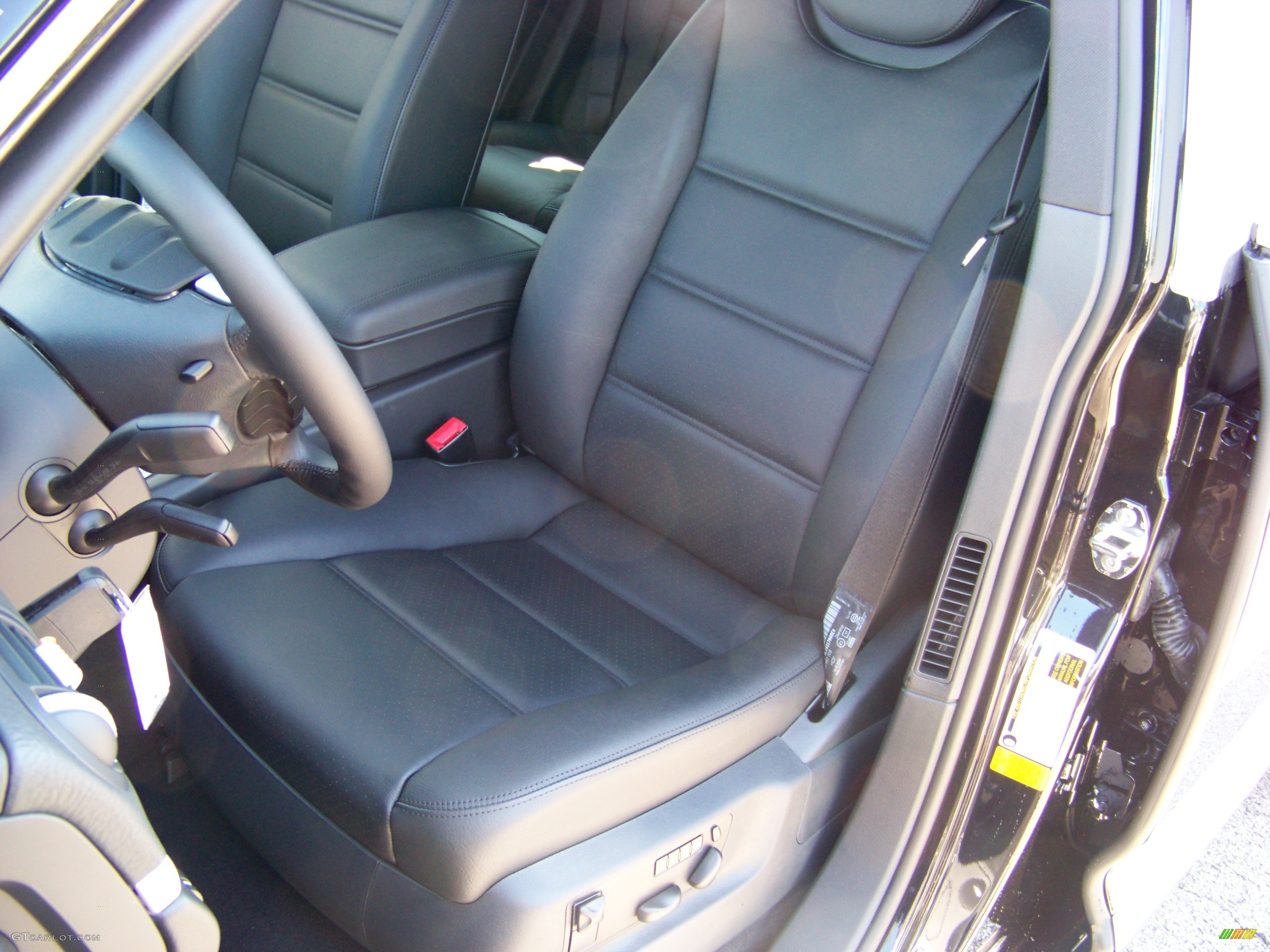 Black Full Leather Interior 2009 Porsche Cayenne S Photo #263920