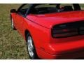 1995 Ultra Red Nissan 300ZX Convertible  photo #9