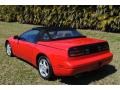 Ultra Red - 300ZX Convertible Photo No. 14