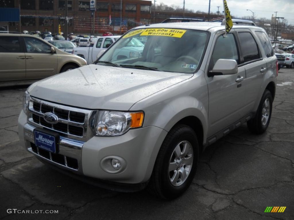 2009 Escape Limited V6 4WD - Light Sage Metallic / Camel photo #18