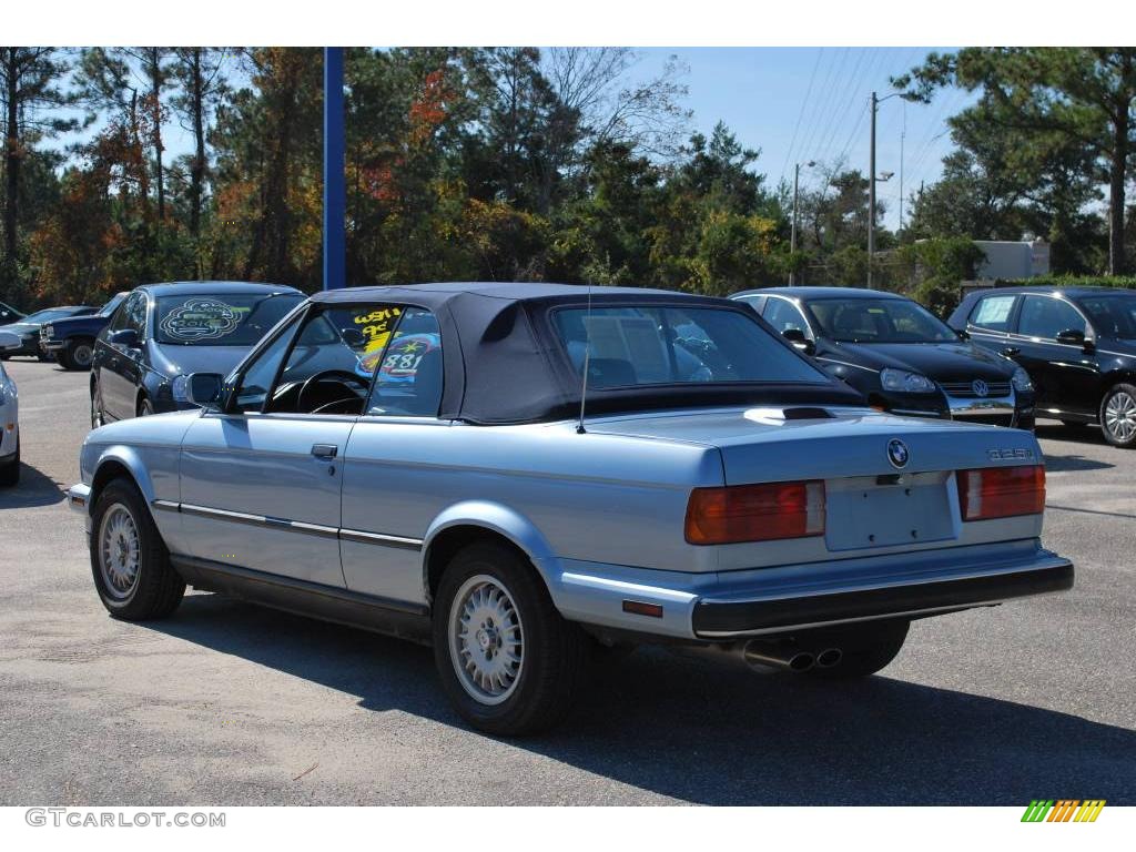 1990 3 Series 325Ci Convertible - Glacier Blue Metallic / Blue photo #3