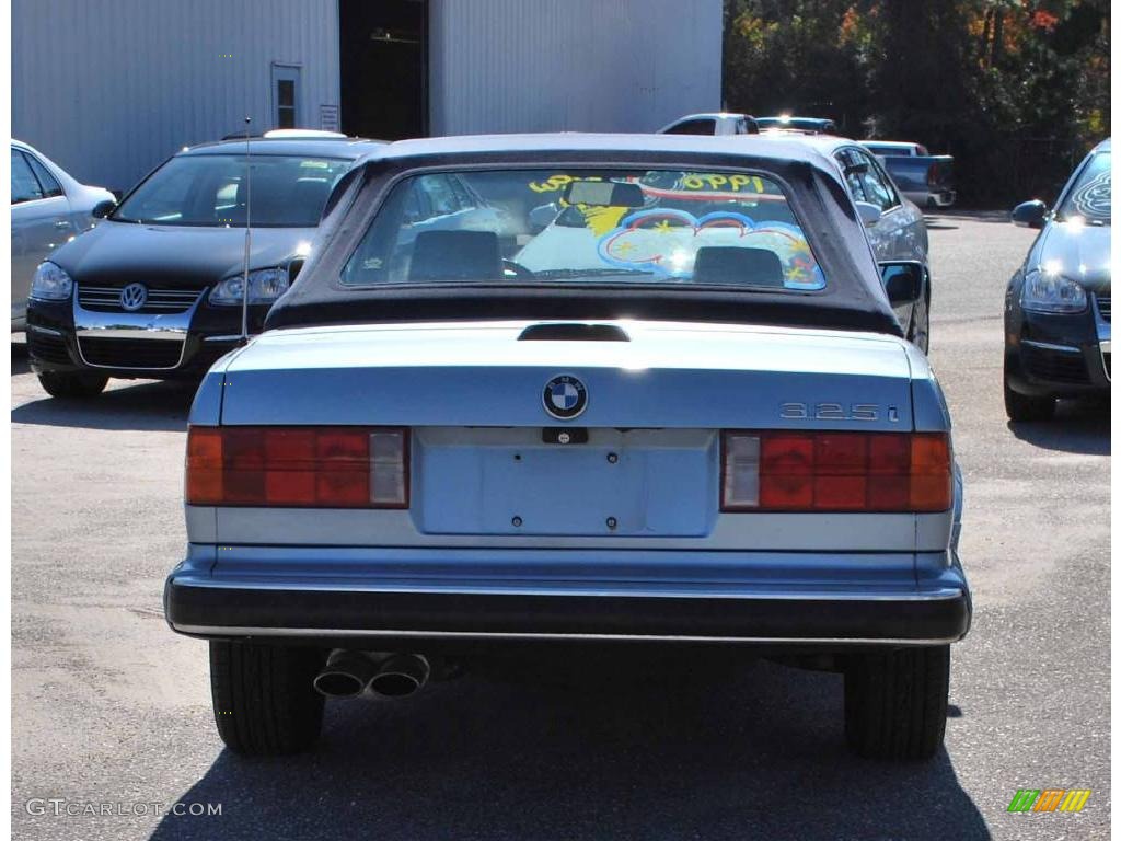 1990 3 Series 325Ci Convertible - Glacier Blue Metallic / Blue photo #4