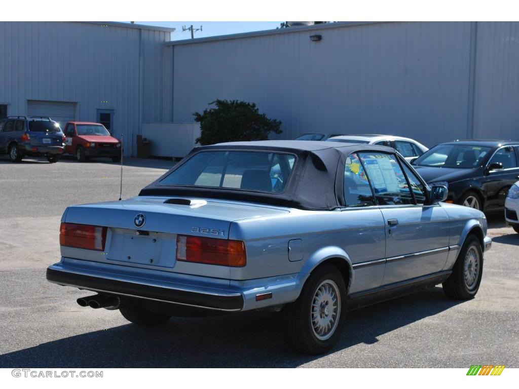 1990 3 Series 325Ci Convertible - Glacier Blue Metallic / Blue photo #5