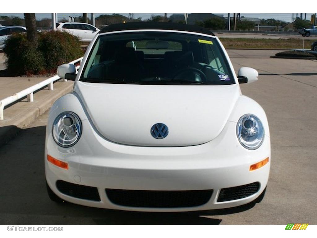 2010 New Beetle 2.5 Convertible - Candy White / Black photo #3