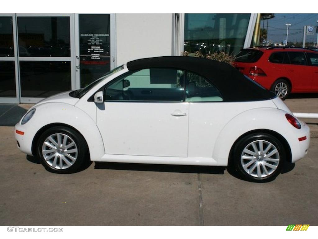 2010 New Beetle 2.5 Convertible - Candy White / Black photo #6