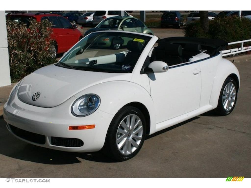 2010 New Beetle 2.5 Convertible - Candy White / Black photo #11