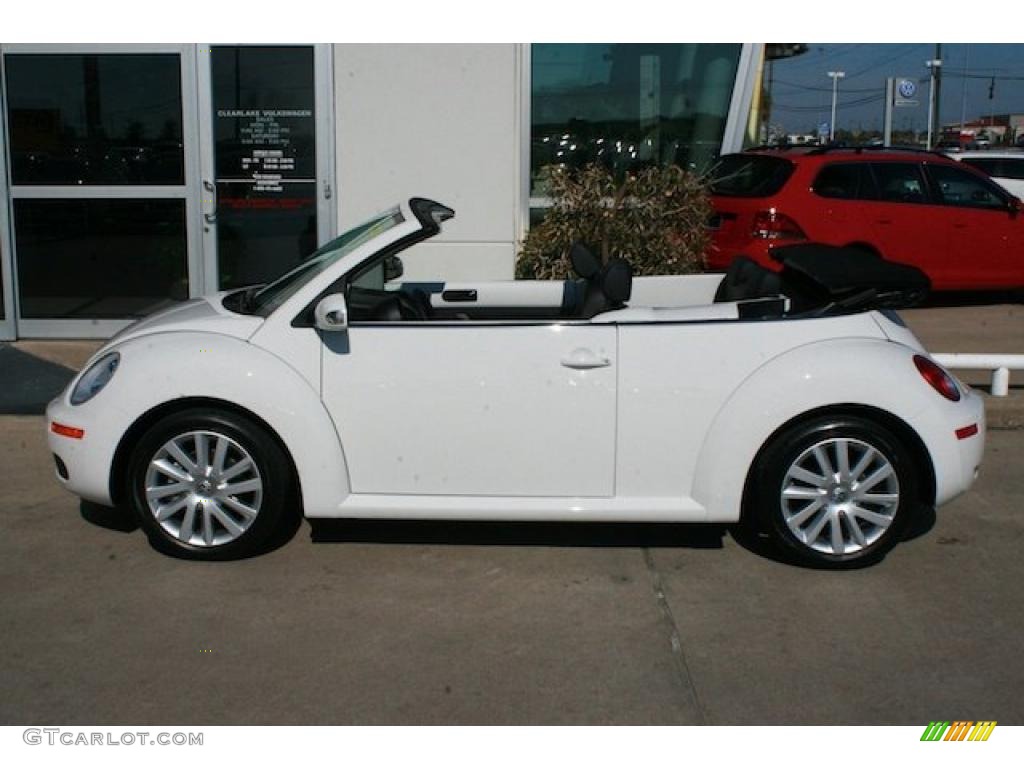 2010 New Beetle 2.5 Convertible - Candy White / Black photo #12