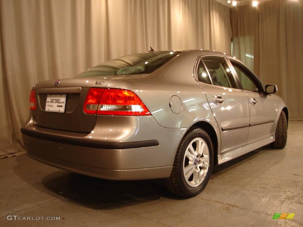 2006 9-3 2.0T Sport Sedan - Silver Metallic / Slate Gray photo #8