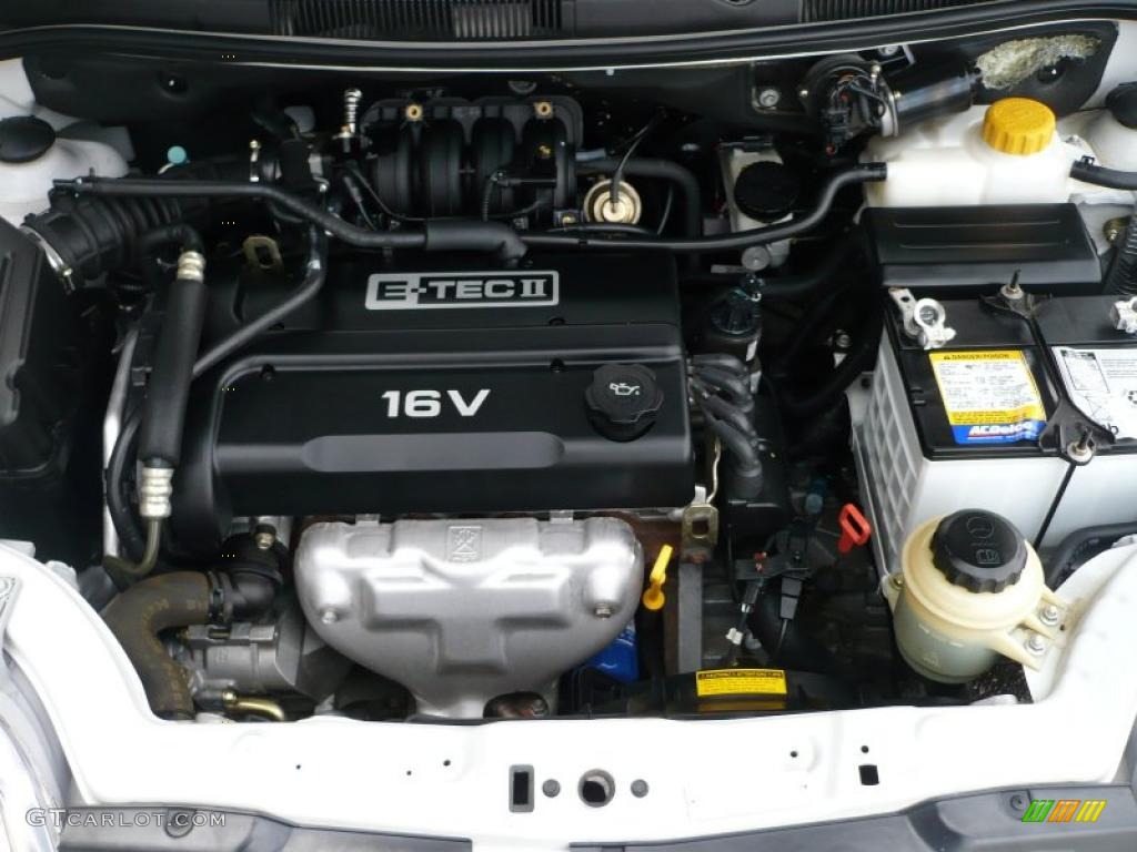 2006 Aveo LS Sedan - Summit White / Charcoal photo #16