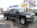 Brilliant Black Crystal Pearl 2006 Dodge Ram 1500 Big Horn Edition Quad Cab 4x4