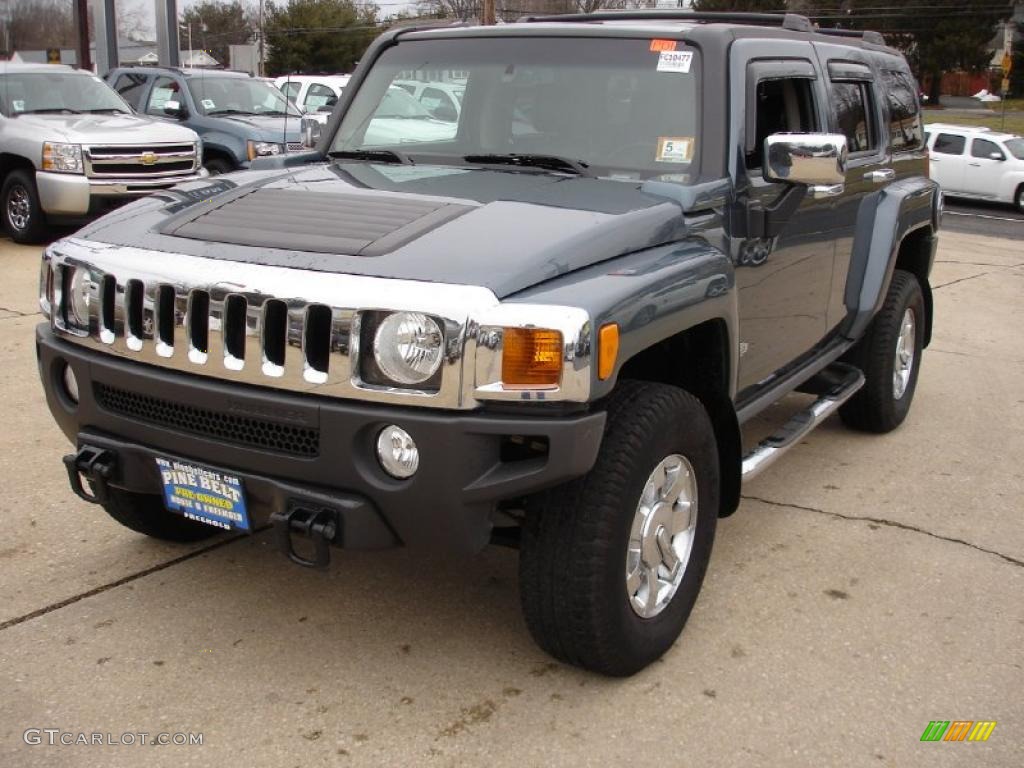 Slate Blue Metallic Hummer H3