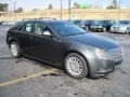 2010 Thunder Gray ChromaFlair Cadillac CTS 3.0 Sport Wagon  photo #2