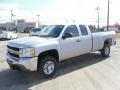 2010 Sheer Silver Metallic Chevrolet Silverado 2500HD Extended Cab  photo #1