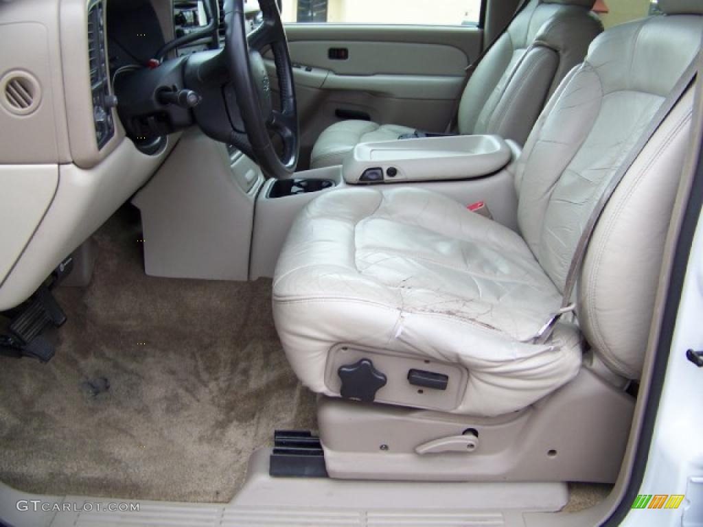 2002 Suburban 1500 Z71 4x4 - Summit White / Tan photo #9