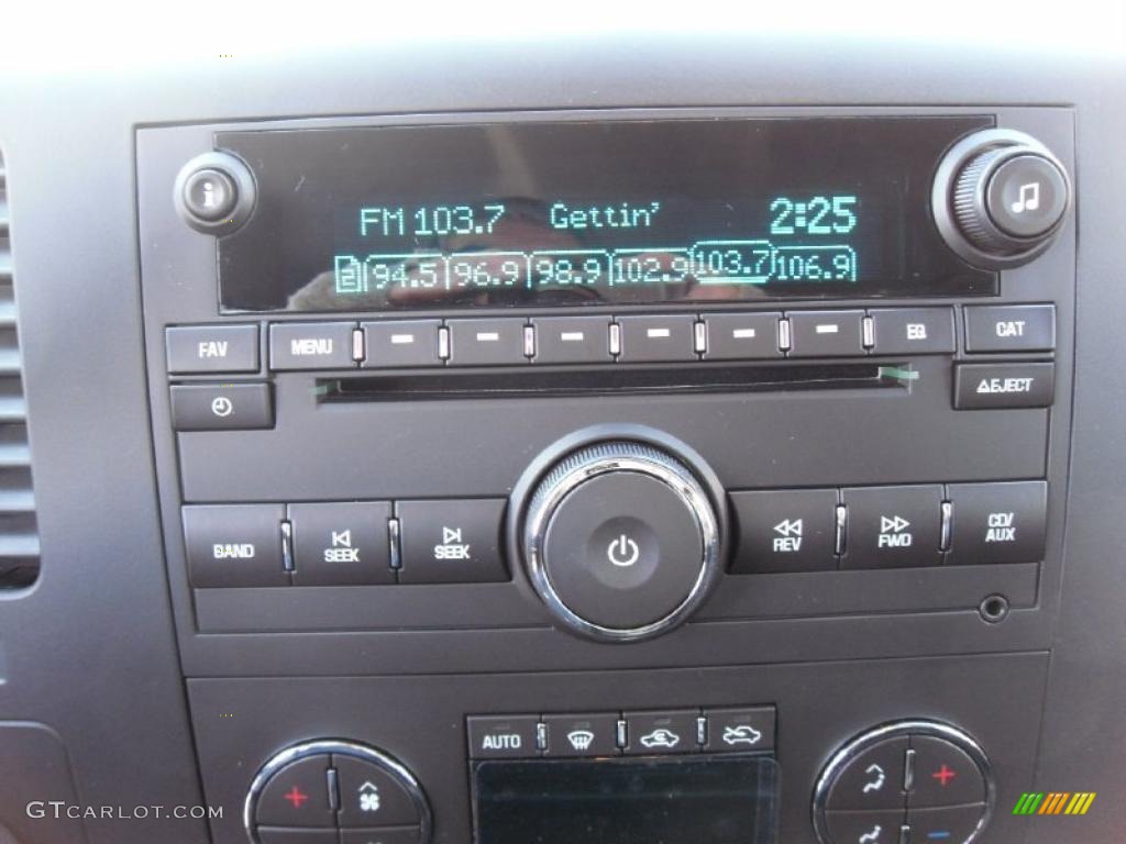 2010 Silverado 1500 LT Crew Cab 4x4 - Taupe Gray Metallic / Ebony photo #23