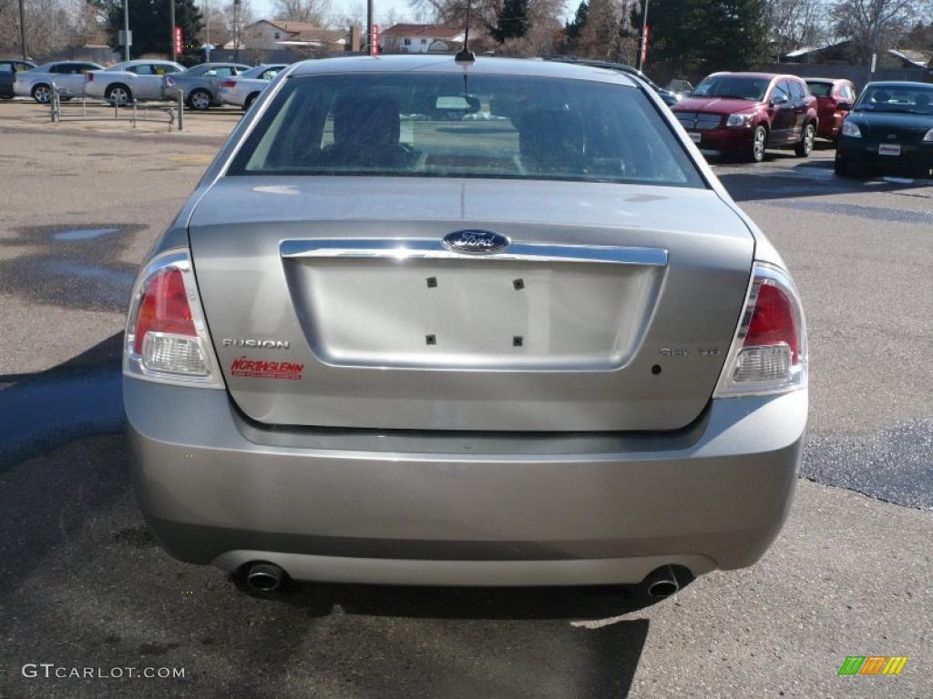 2008 Fusion SEL V6 - Vapor Silver Metallic / Medium Light Stone photo #5