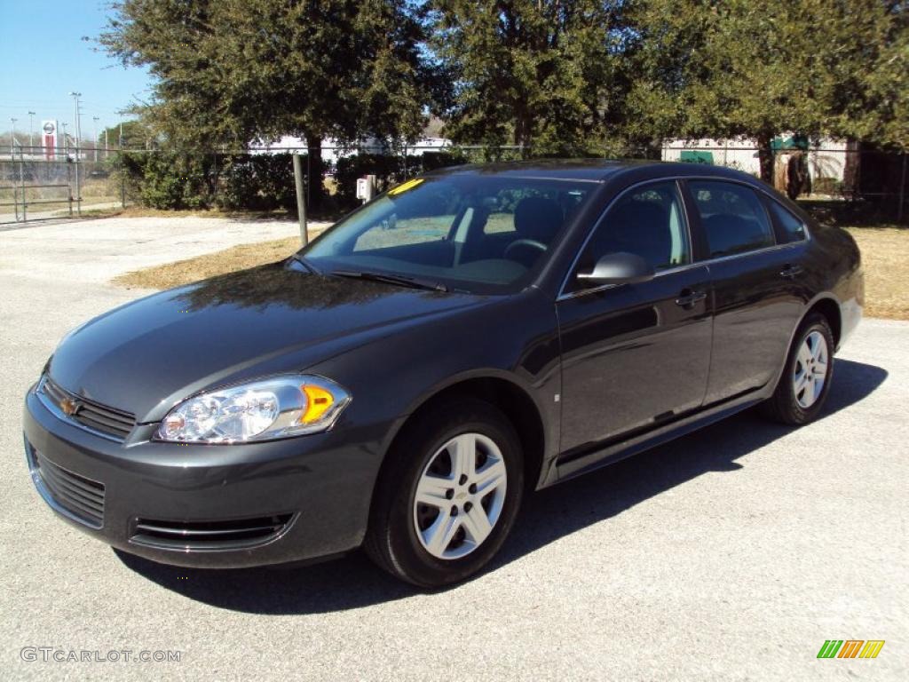 2010 Impala LS - Cyber Gray Metallic / Ebony photo #1