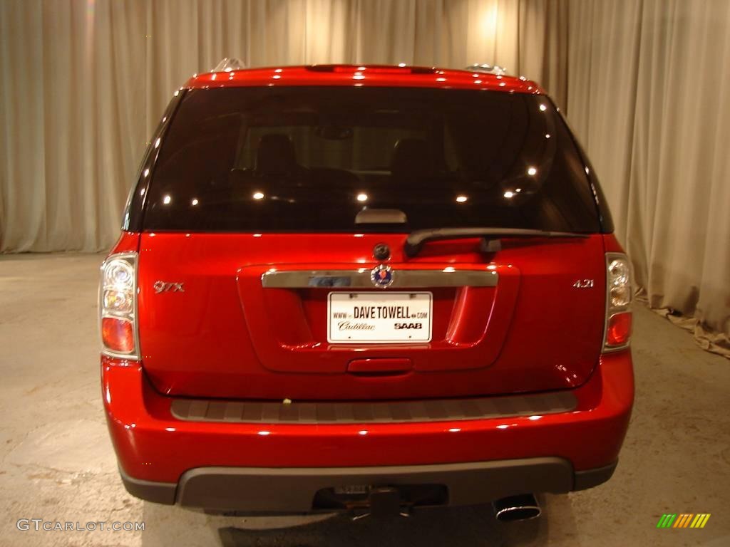 2006 9-7X 4.2i - Lingonberry Red Metallic / Desert Sand Leather photo #4