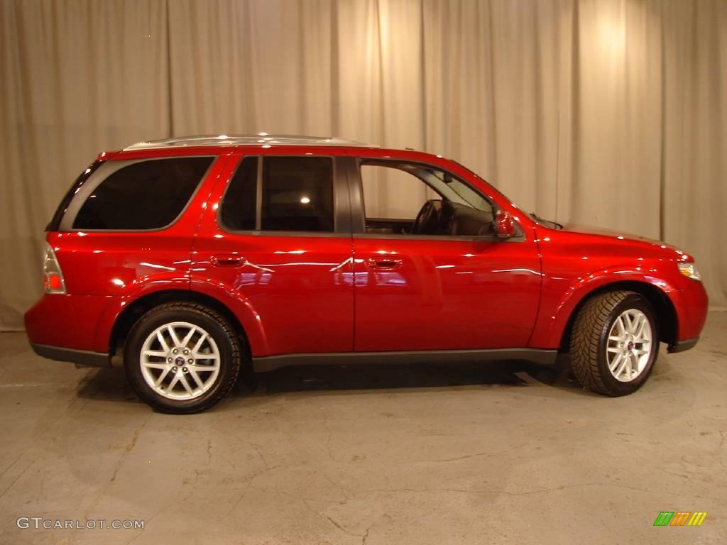 2006 9-7X 4.2i - Lingonberry Red Metallic / Desert Sand Leather photo #7