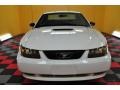 2002 Oxford White Ford Mustang V6 Coupe  photo #2