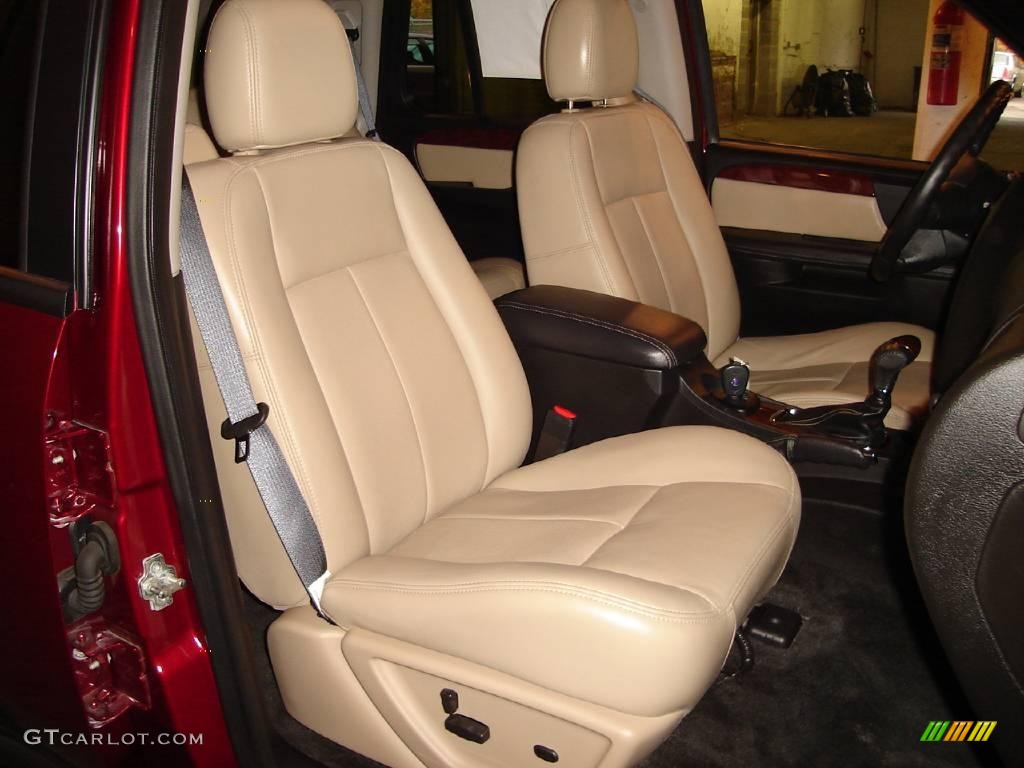 2006 9-7X 4.2i - Lingonberry Red Metallic / Desert Sand Leather photo #13