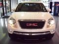 2010 White Diamond Tricoat GMC Acadia SLT  photo #2