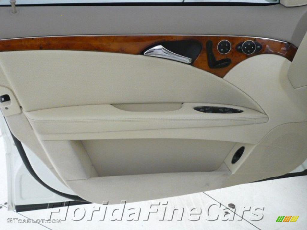 2003 E 320 Sedan - Alabaster White / Oyster photo #11