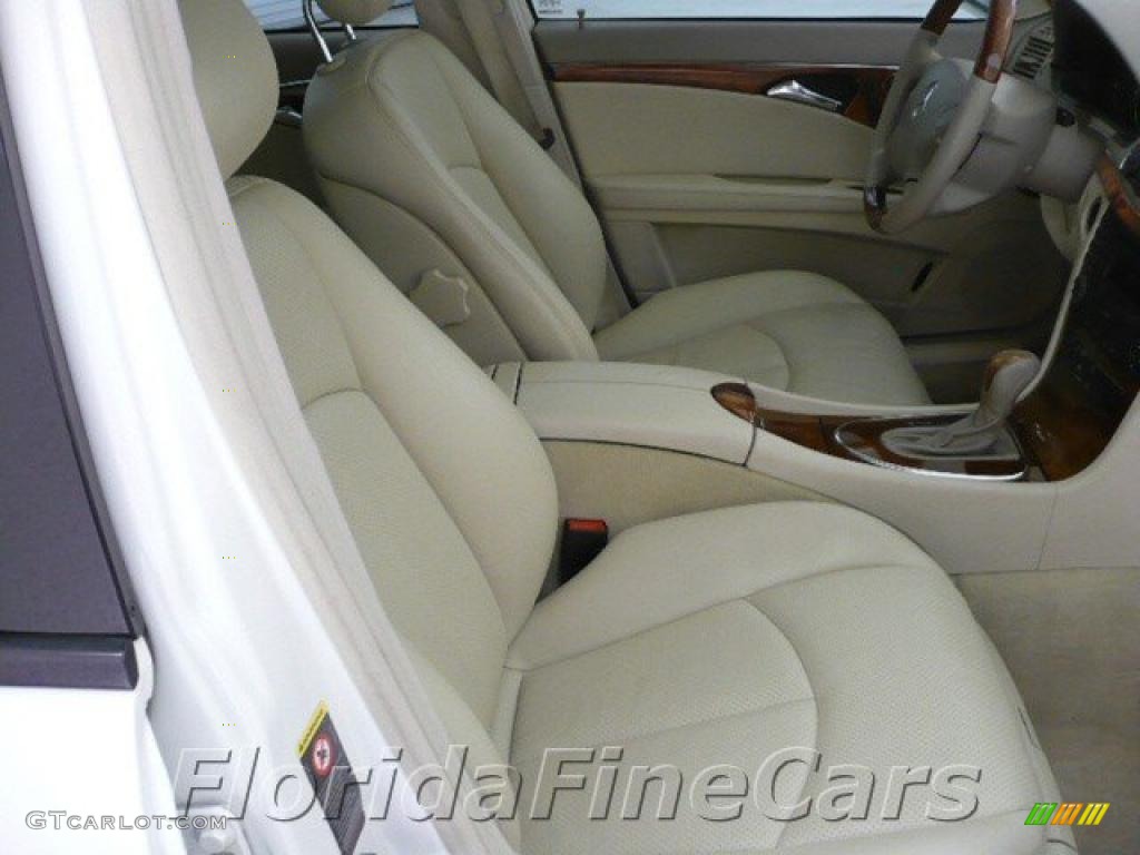 2003 E 320 Sedan - Alabaster White / Oyster photo #13