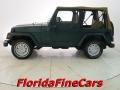 1999 Forest Green Pearlcoat Jeep Wrangler SE 4x4  photo #3