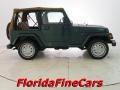 1999 Forest Green Pearlcoat Jeep Wrangler SE 4x4  photo #4