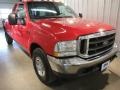 Red Clearcoat 2003 Ford F250 Super Duty XLT SuperCab