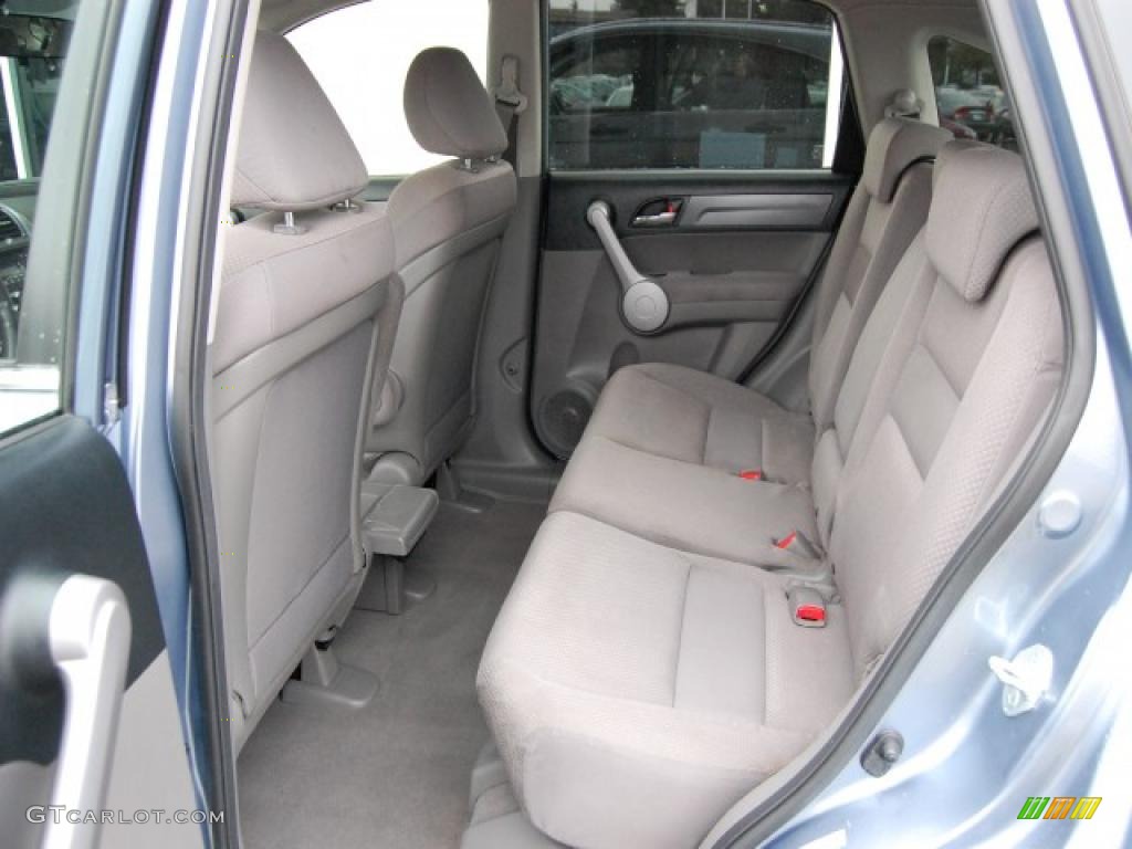 2007 CR-V LX 4WD - Glacier Blue Metallic / Gray photo #11
