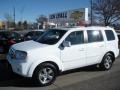 2009 Taffeta White Honda Pilot EX-L 4WD  photo #1