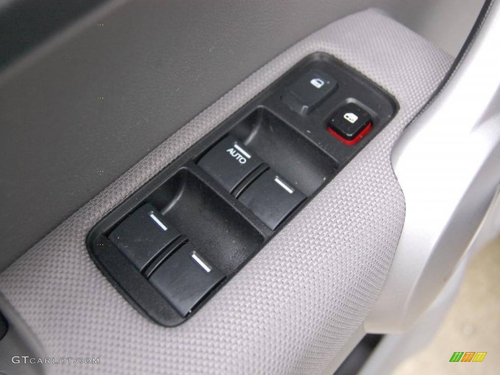 2007 CR-V LX 4WD - Glacier Blue Metallic / Gray photo #17