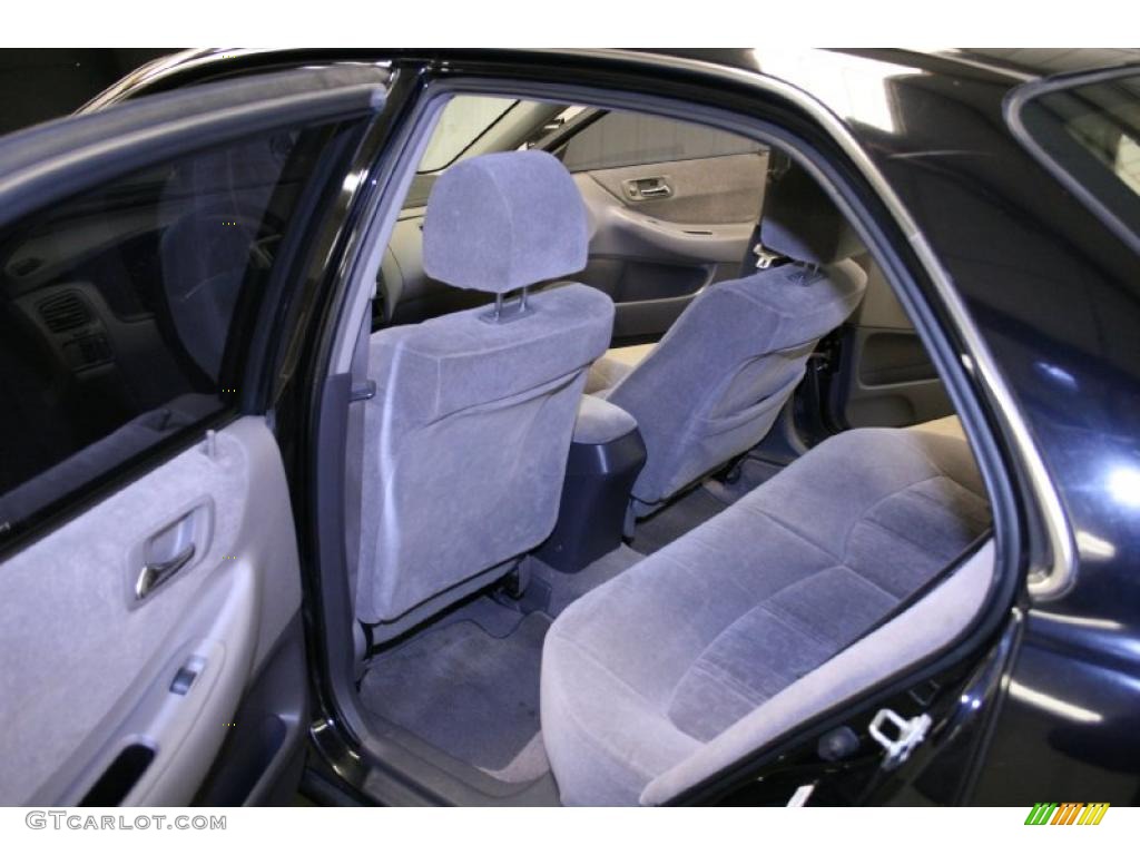 1999 Accord EX Sedan - Flamenco Black Pearl / Gray photo #12