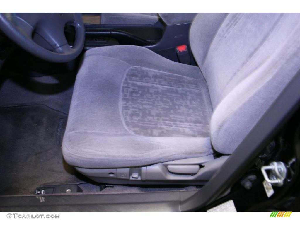 1999 Accord EX Sedan - Flamenco Black Pearl / Gray photo #15