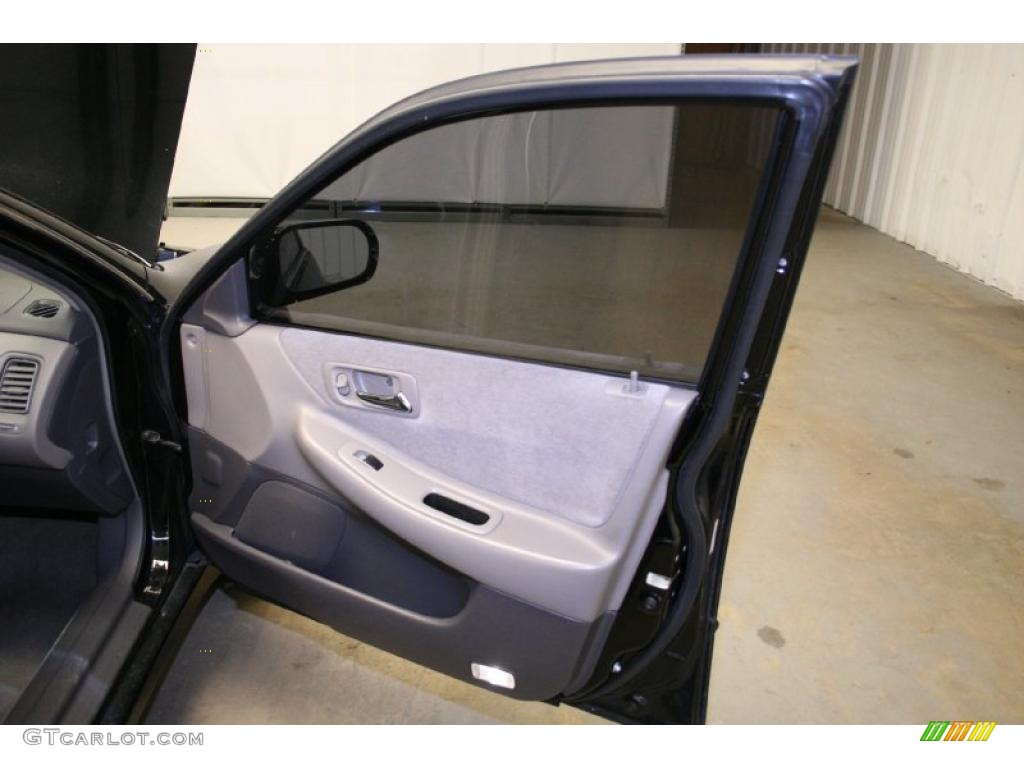 1999 Accord EX Sedan - Flamenco Black Pearl / Gray photo #19