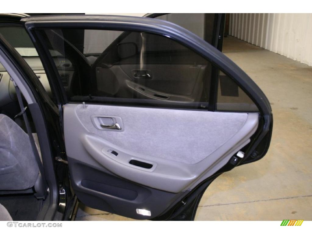1999 Accord EX Sedan - Flamenco Black Pearl / Gray photo #21