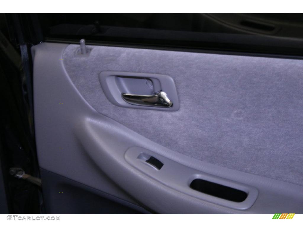 1999 Accord EX Sedan - Flamenco Black Pearl / Gray photo #22