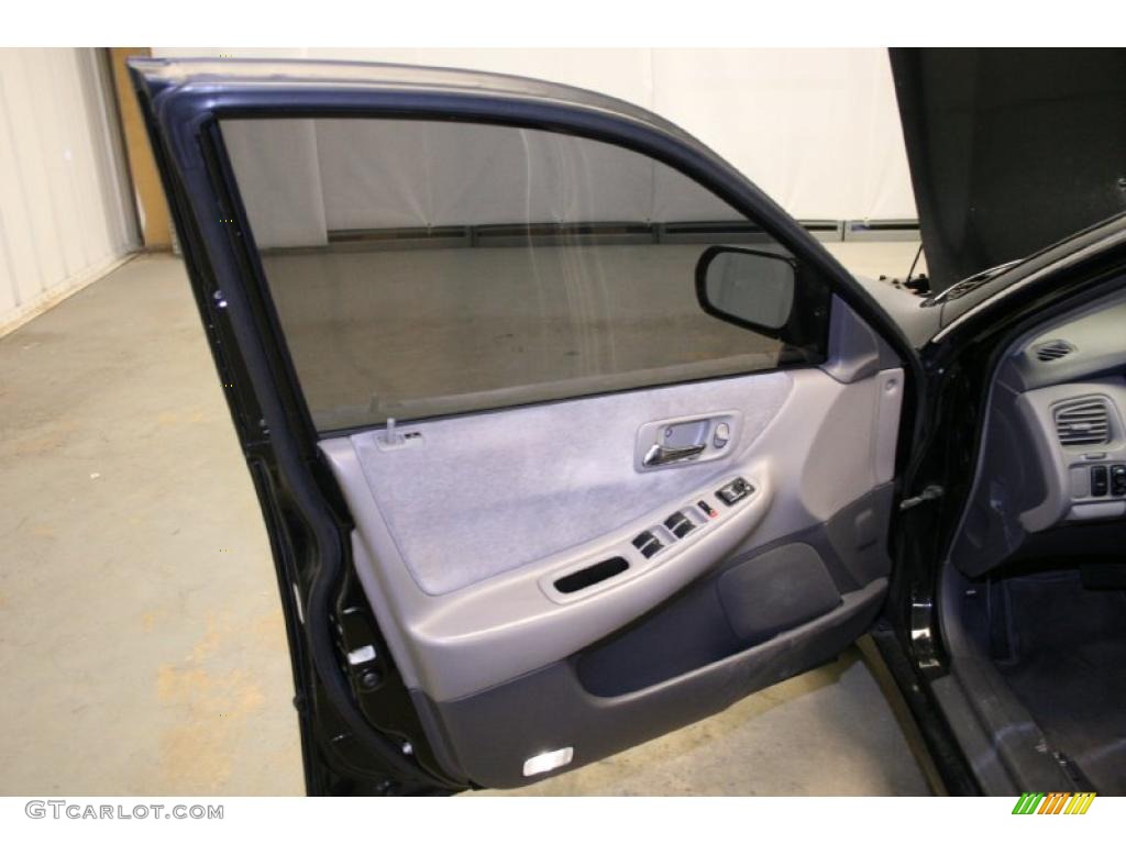 1999 Accord EX Sedan - Flamenco Black Pearl / Gray photo #25