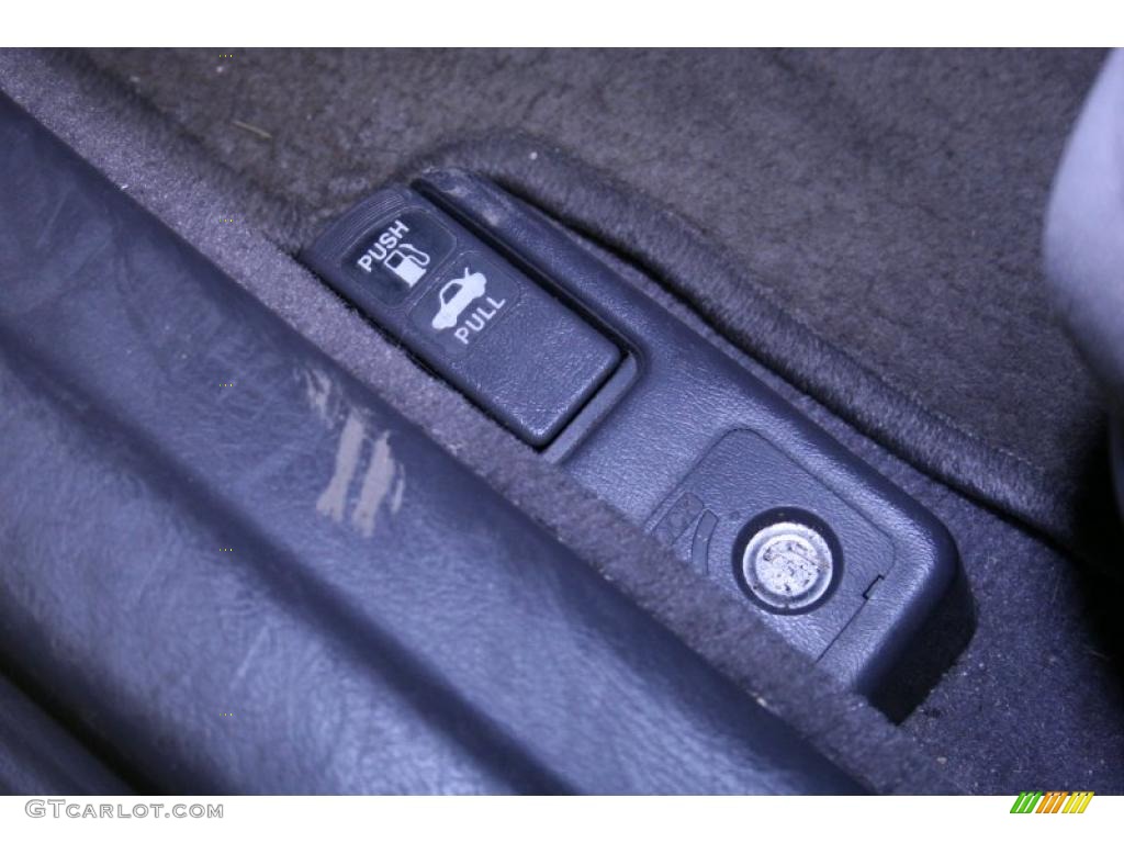 1999 Accord EX Sedan - Flamenco Black Pearl / Gray photo #34