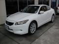 2009 Taffeta White Honda Accord EX-L V6 Coupe  photo #7