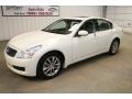 2008 Ivory Pearl White Infiniti G 35 Journey Sedan  photo #4