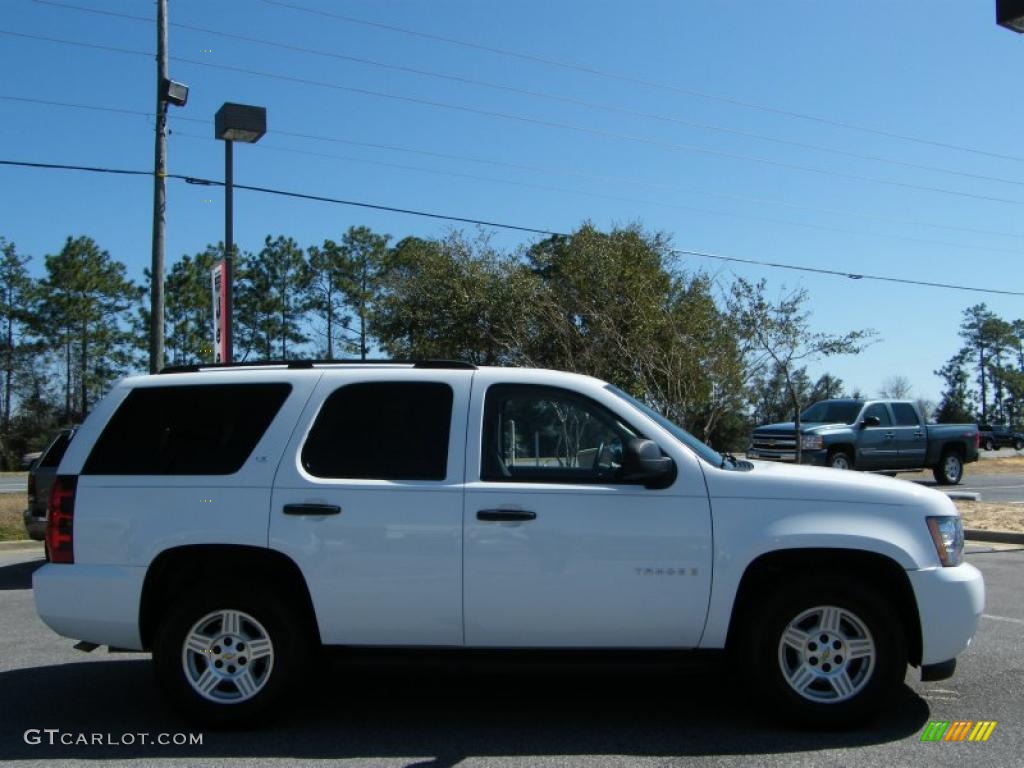 2007 Tahoe LS - Summit White / Dark Titanium/Light Titanium photo #6
